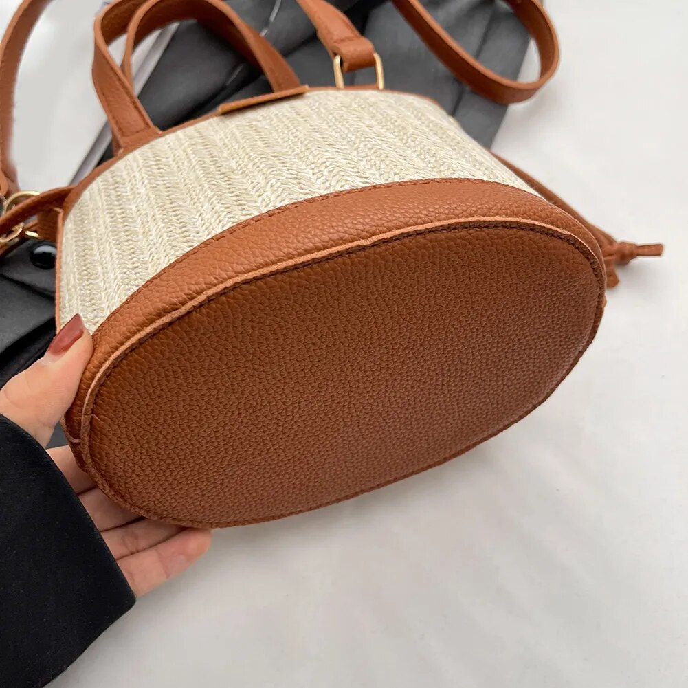 Rita Straw Handbag