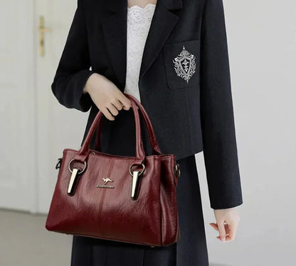 Genuine Leather Handbag - Adira