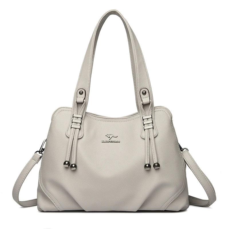 Genuine Leather Women's Handbag - Valentina