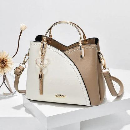 Genuine Leather Women's Handbag - Florenza