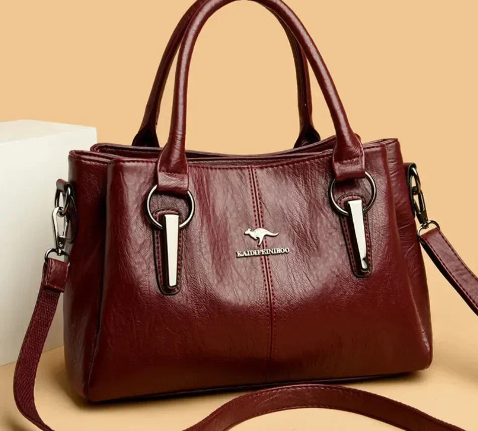 Genuine Leather Handbag - Adira