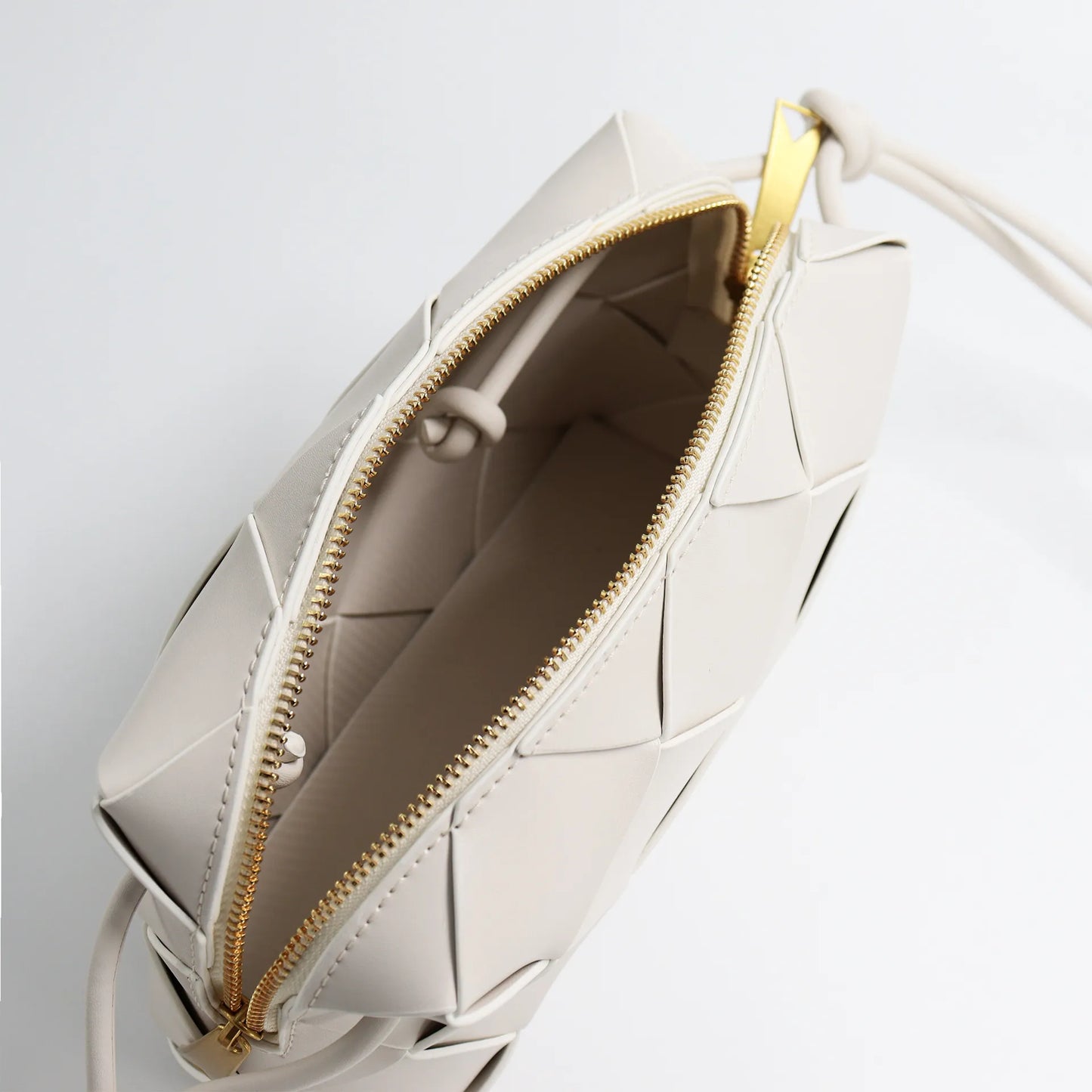 Medium Genuine Leather Crossbody Bag Zélia