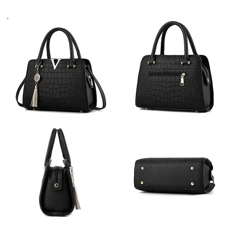 Genuine Leather Handbag - Veneza