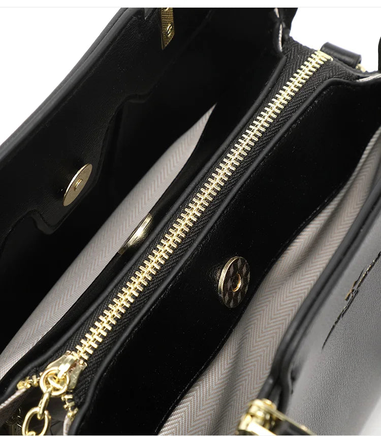 Genuine Leather Women's Handbag - Tamar