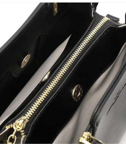 Genuine Leather Women's Handbag - Tamar