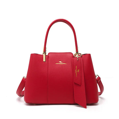 Genuine Leather Women's Handbag - Tamar