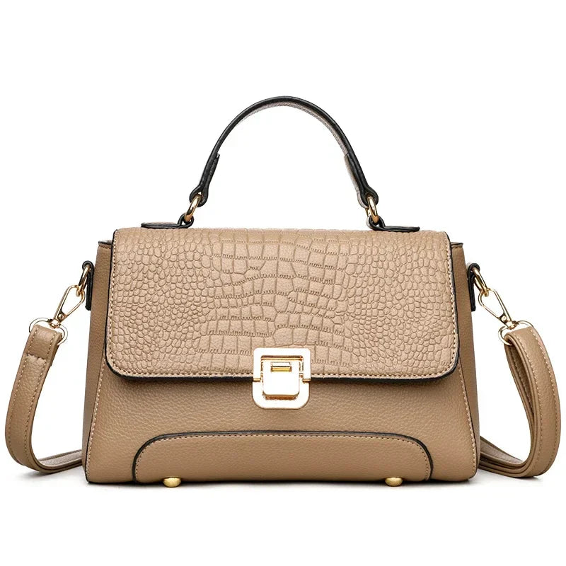 Handbag in Genuine Leather - Crav