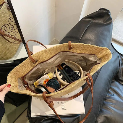 Louise Straw Handbag