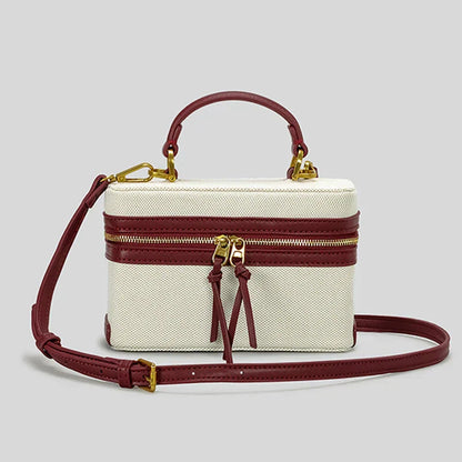 Fernanda Box Canvas Crossbody Bag