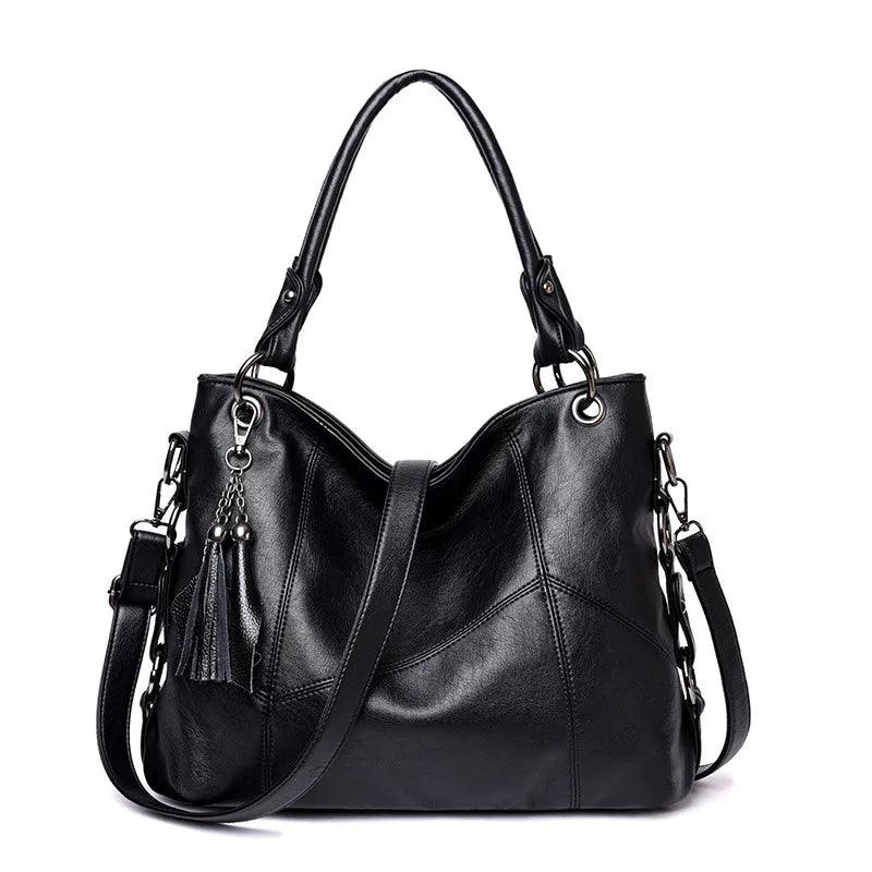 Genuine Leather Handbag - Catharina