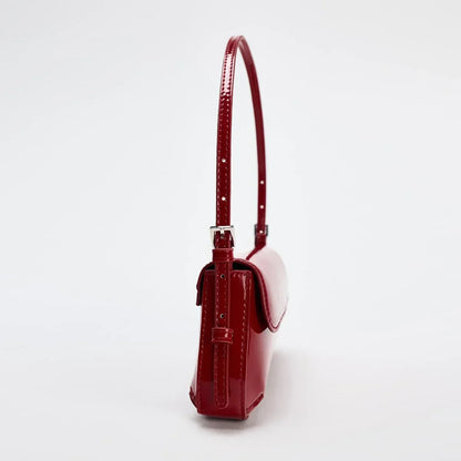Leather Handbag - Dahlia