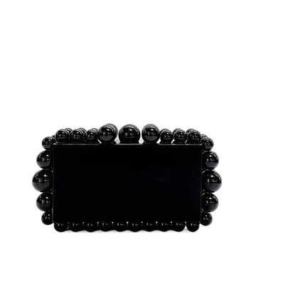 Marbled Acrylic Clutch Handbag