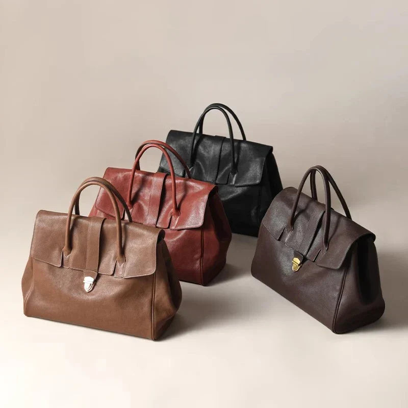 Gabrielle Genuine Leather Tote Bag