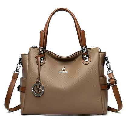 Genuine Leather Handbag - Helena
