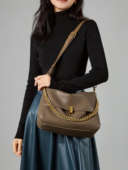 Sienna Genuine Leather Handbag