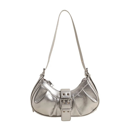 Small Genuine Leather Handbag - Az