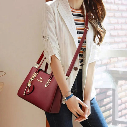 Genuine Leather Handbag - Viour