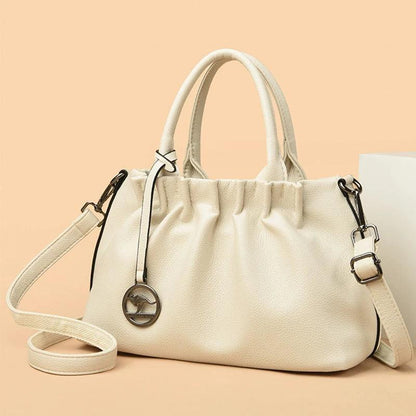 Genuine Leather Handbag - Italia