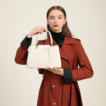 Genuine Leather Women's Handbag - Tamar