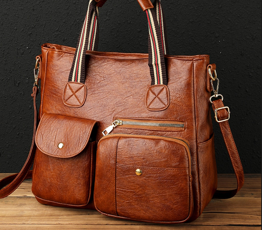 Genuine Leather Handbag - Liriel