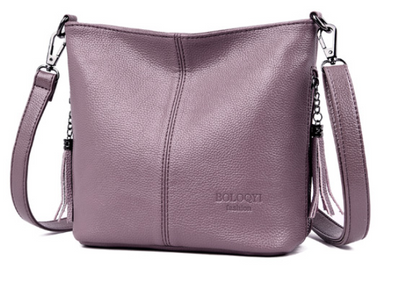 Leather Handbag - Mireya