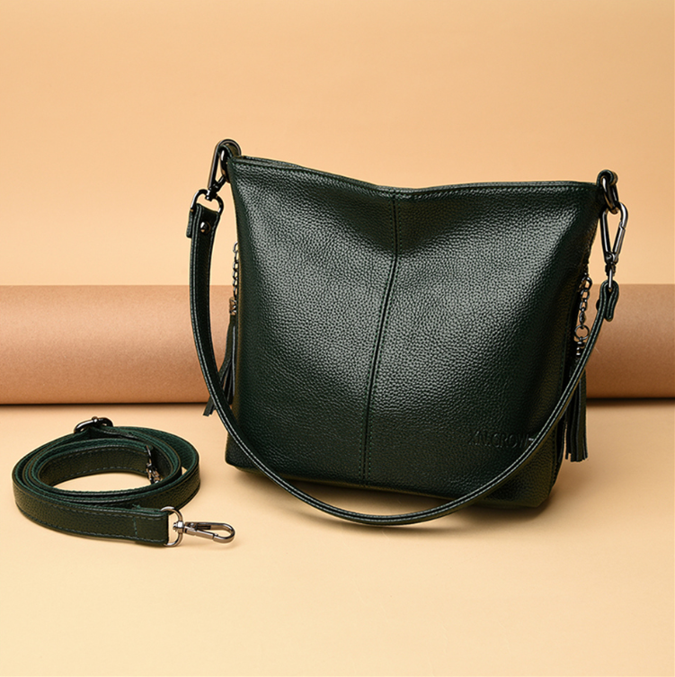 Leather Handbag - Mireya