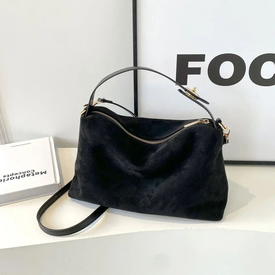 Suede Handbag - Yara