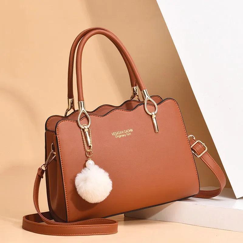 Leather Handbag - Joulie