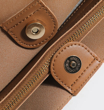 Genuine Leather Crossbody Handbag - Avery