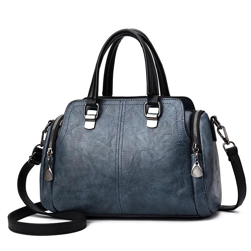 Genuine Leather Handbag - Aurora