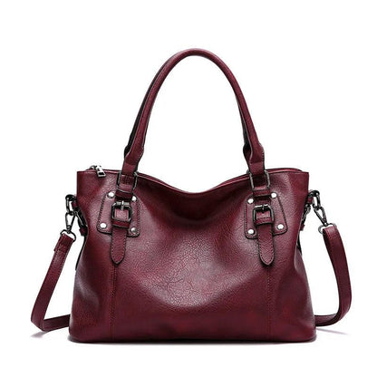 Genuine Leather Handbag - Adrena