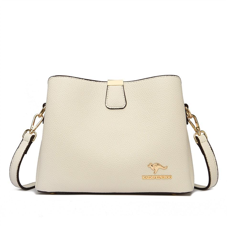 Genuine Leather Handbag - Elizabeth