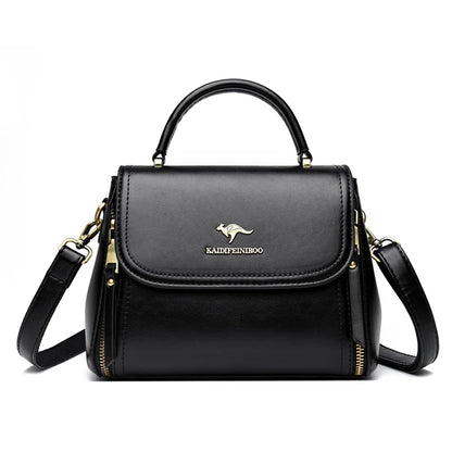 Handbag in Genuine Leather - Liora