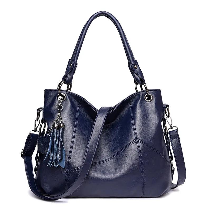 Genuine Leather Handbag - Catharina