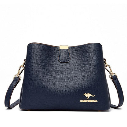 Genuine Leather Handbag - Elizabeth