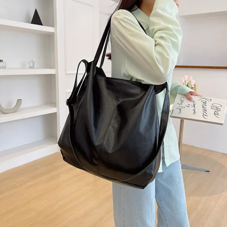 Handbag in Genuine Leather - Veronica