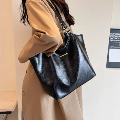 Genuine Leather Handbag - Bless