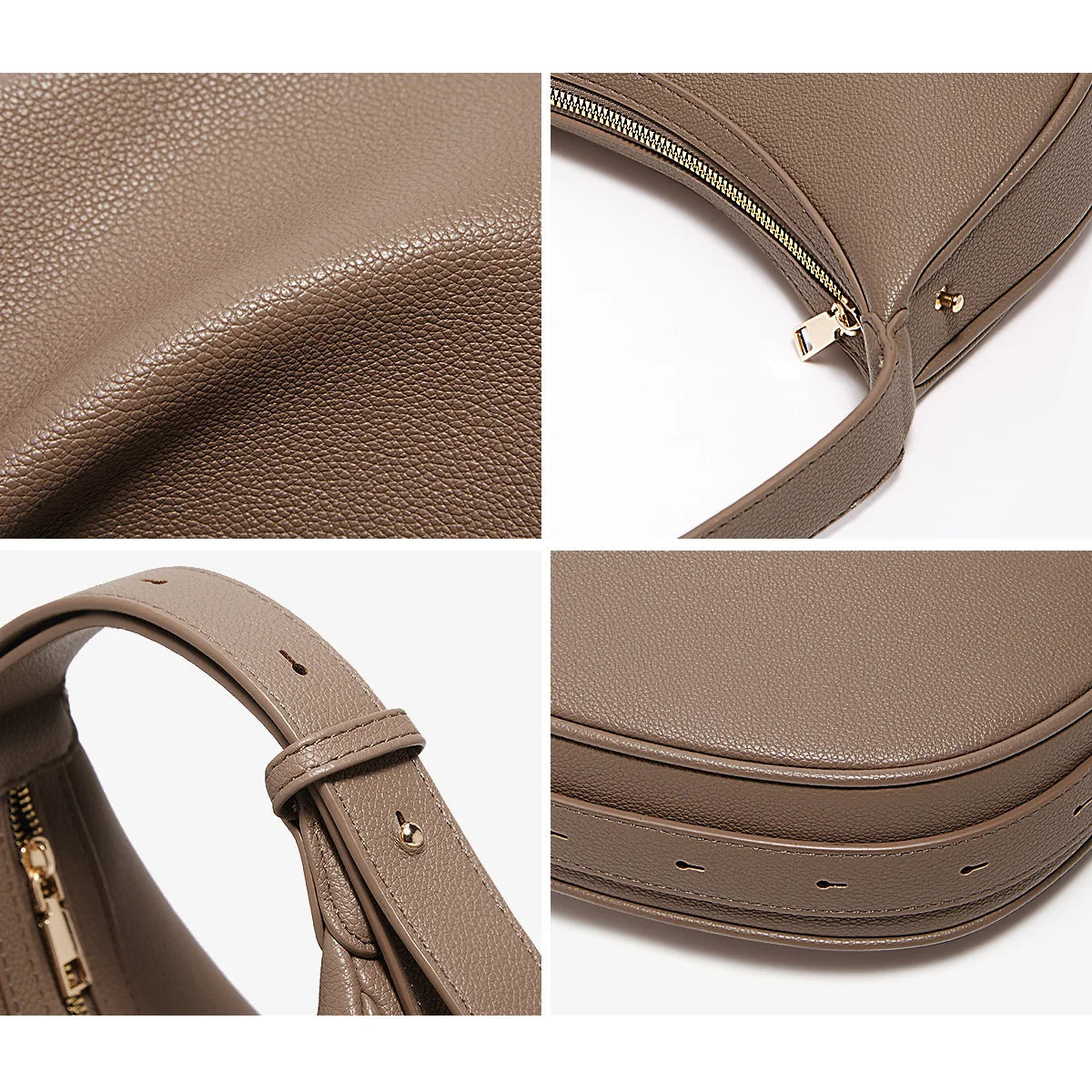 Genuine Leather Handbag - Ivy