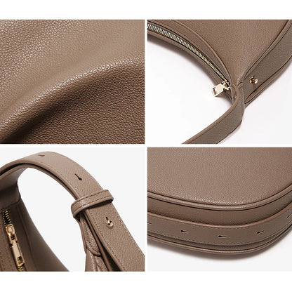 Genuine Leather Handbag - Ivy