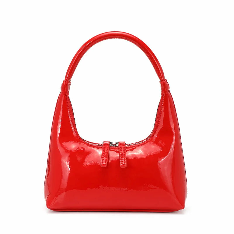 Genuine Leather Baguette Bag Aurora