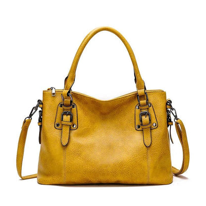 Genuine Leather Handbag - Adrena