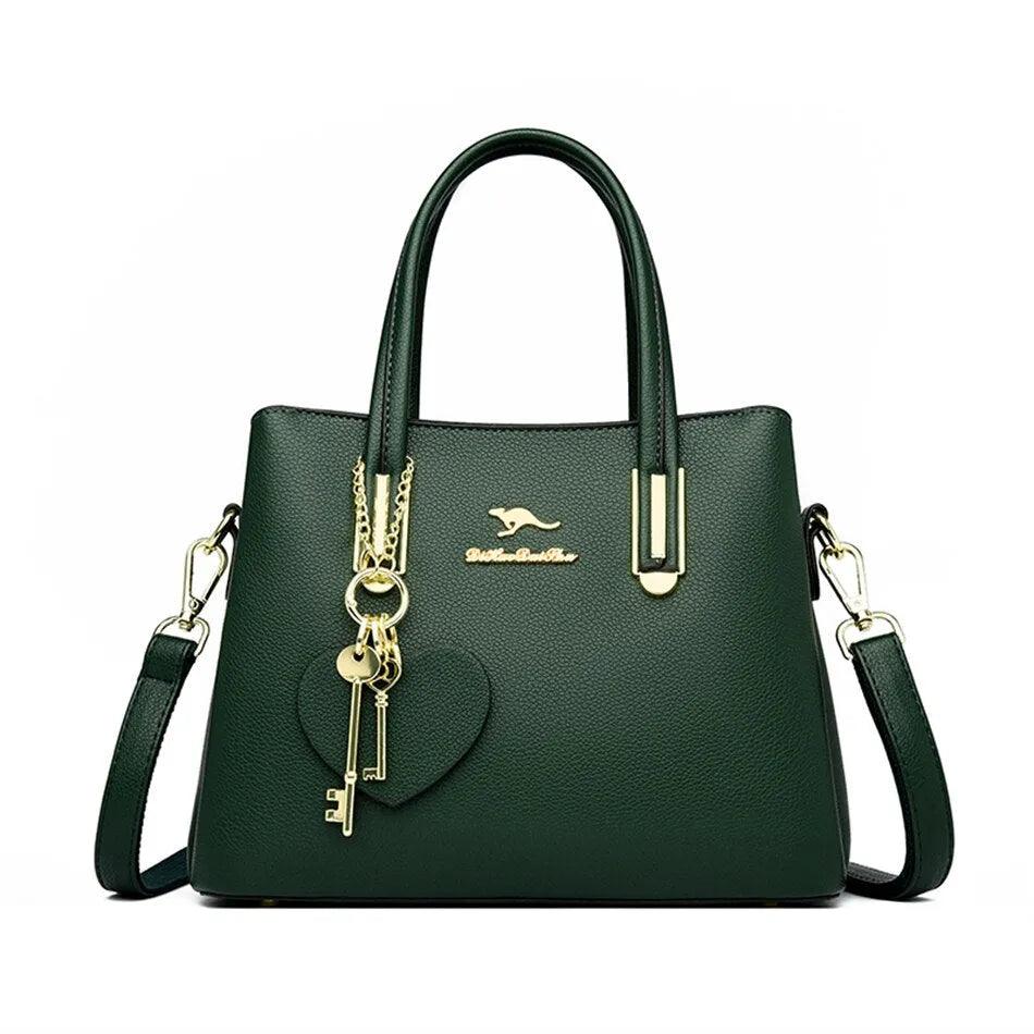 Genuine Leather Handbag - Viour