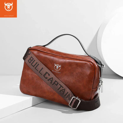 Genuine Leather Shoulder Bag - Fiama