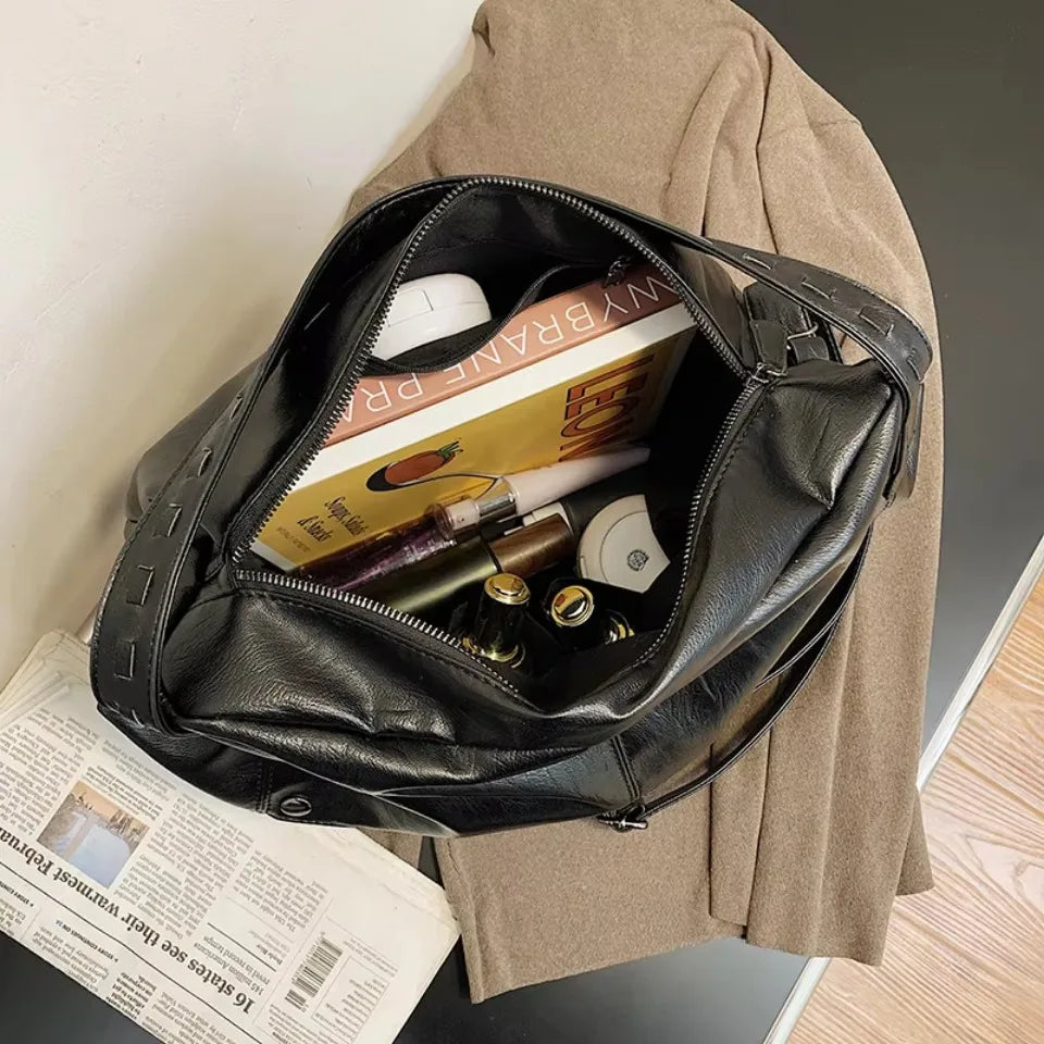 Handbag in Genuine Leather - Lua