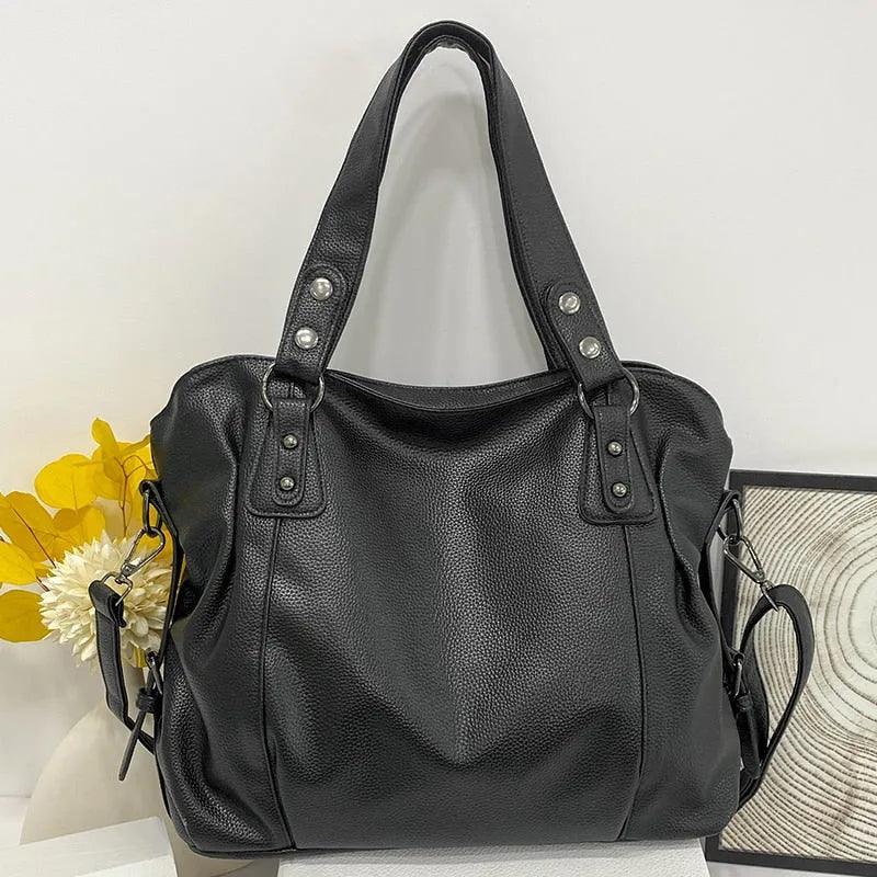 Genuine Leather Handbag - Diane
