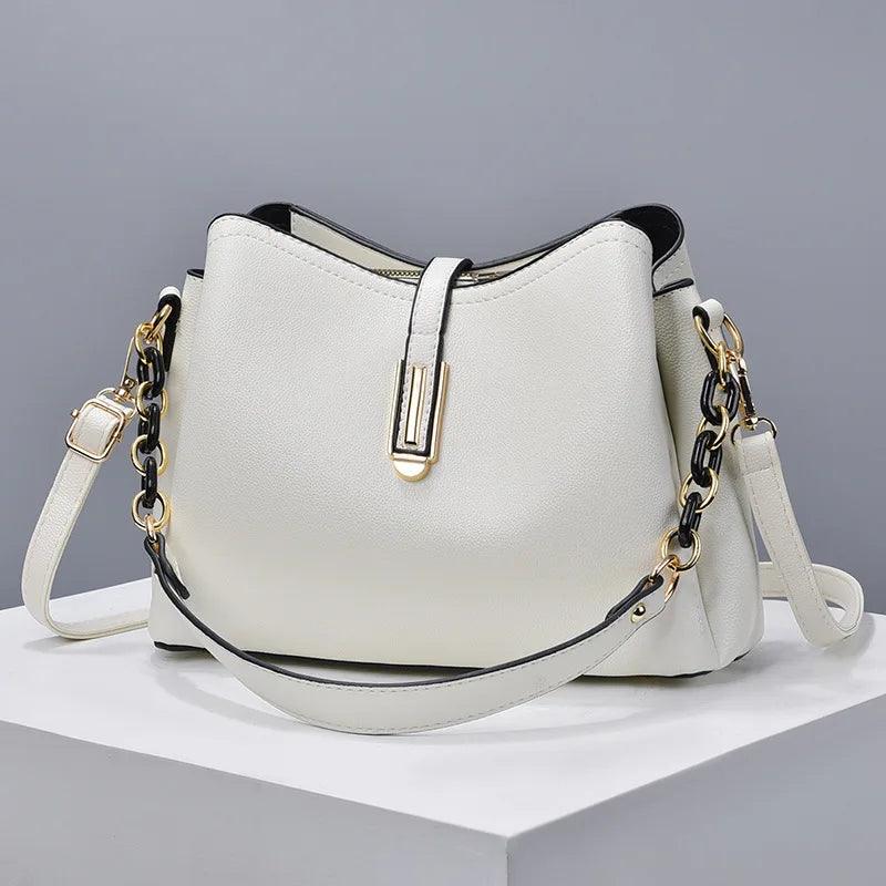 Genuine Leather Handbag - Brail