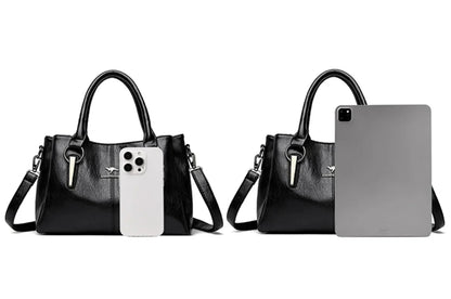 Genuine Leather Handbag - Adira