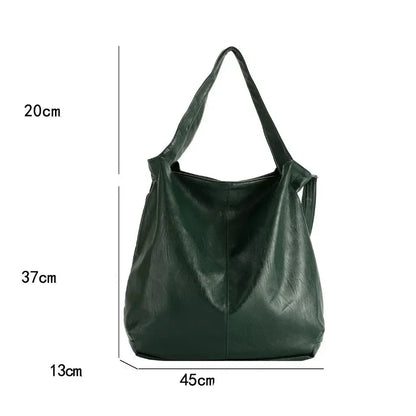 Handbag in Genuine Leather - Veronica