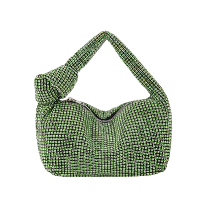 Fabiana Glitter Baguette Bag
