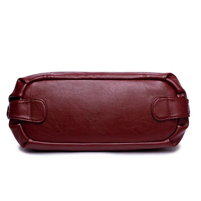 Genuine Leather Handbag - Catharina